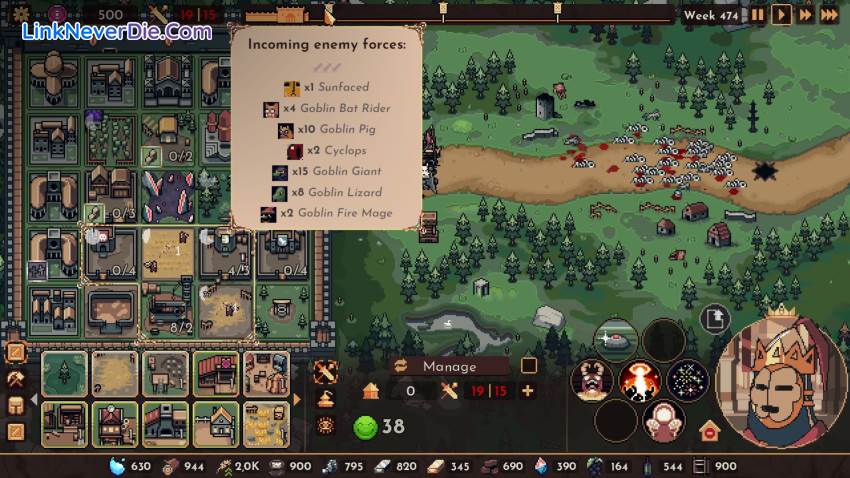 Hình ảnh trong game The King is Watching (screenshot) Hình ảnh trong game The King is Watching (screenshot)