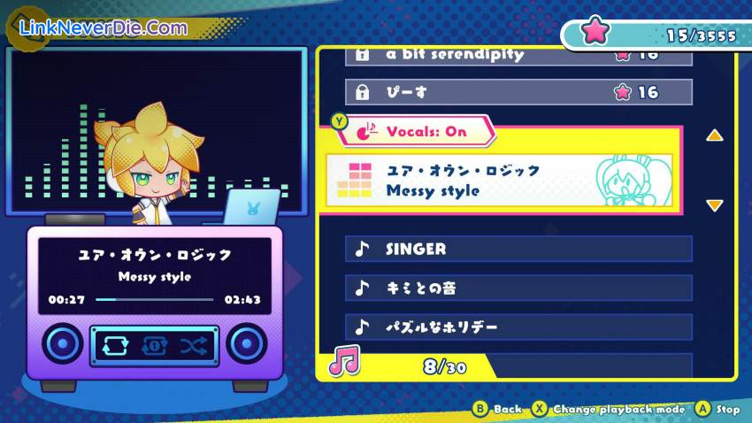 Hình ảnh trong game Hatsune Miku Logic Paint S+ (screenshot) Hình ảnh trong game Hatsune Miku Logic Paint S+ (screenshot)