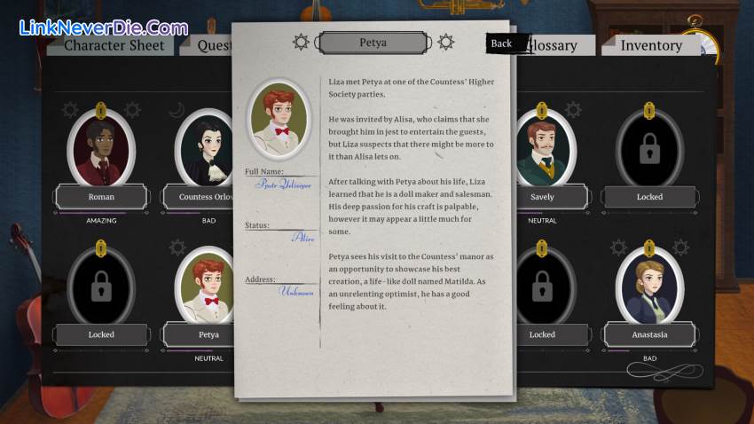 Hình ảnh trong game Cabernet (screenshot) Hình ảnh trong game Cabernet (screenshot)