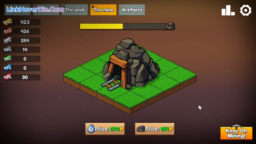 Hình ảnh trong game Keep on Mining! (screenshot) Hình ảnh trong game Keep on Mining! (screenshot)