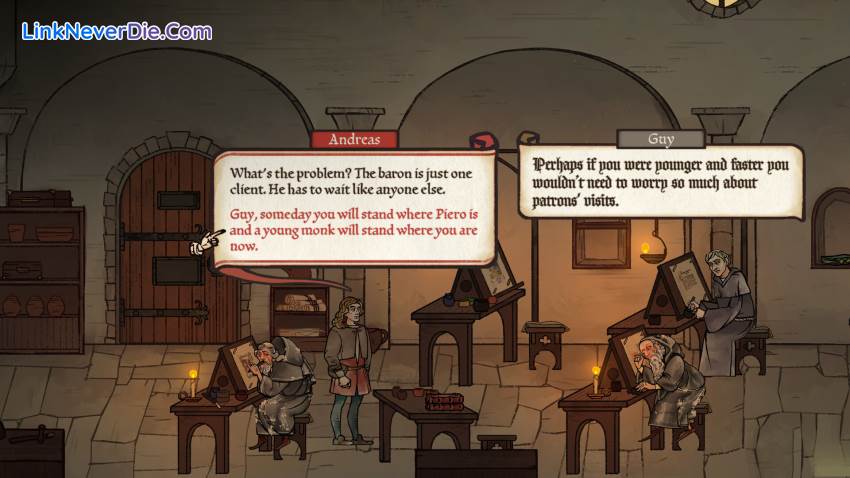 Hình ảnh trong game Pentiment (screenshot) Hình ảnh trong game Pentiment (screenshot)
