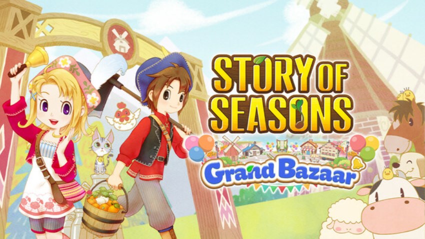 STORY OF SEASONS: Grand Bazaar cover STORY OF SEASONS: Grand Bazaar cover