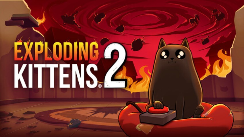 Exploding Kittens 2 cover Exploding Kittens 2 cover