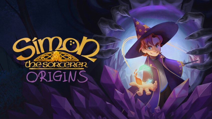 Simon the Sorcerer Origins cover Simon the Sorcerer Origins cover