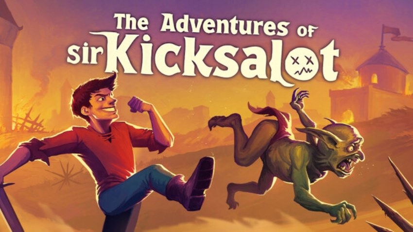 The Adventures of Sir Kicksalot cover