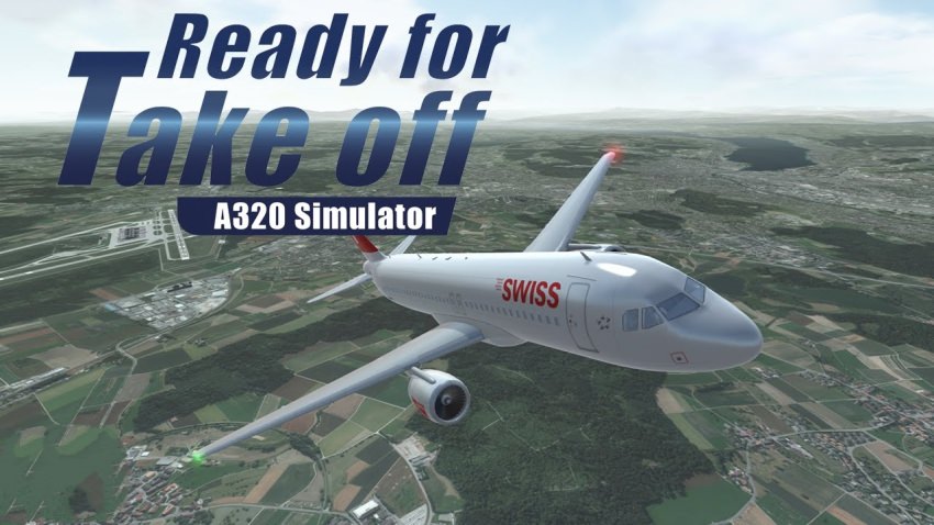 Ready for Take off - A320 Simulator cover