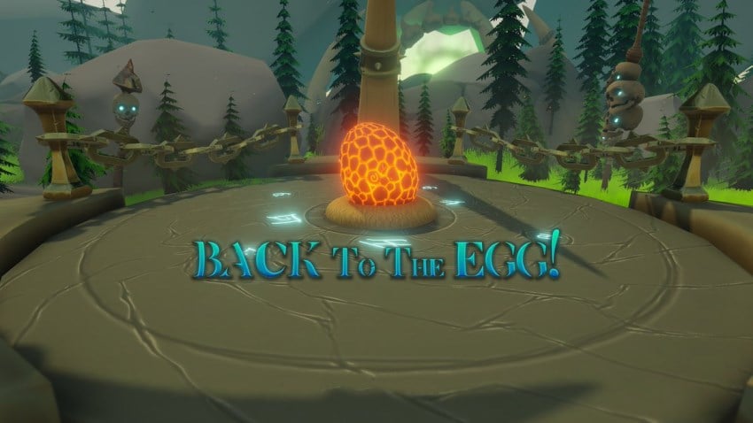BACK TO THE EGG! cover