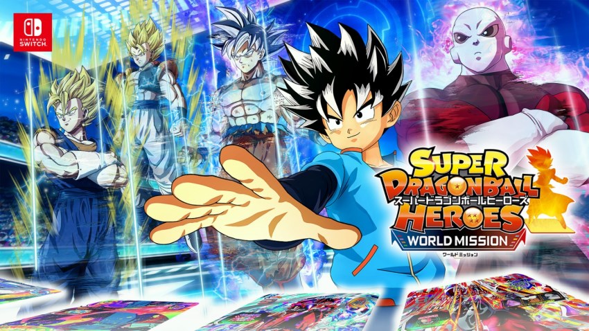 SUPER DRAGON BALL HEROES WORLD MISSION cover
