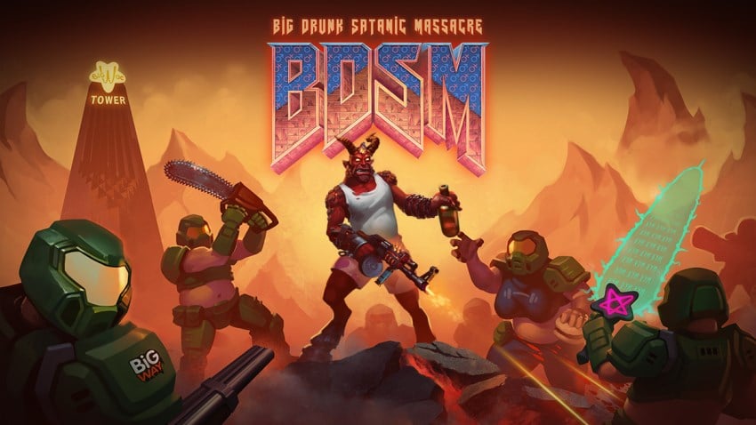 BDSM: Big Drunk Satanic Massacre cover