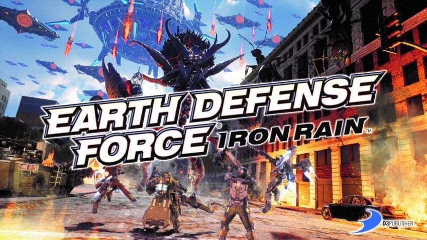 EARTH DEFENSE FORCE: IRON RAIN cover