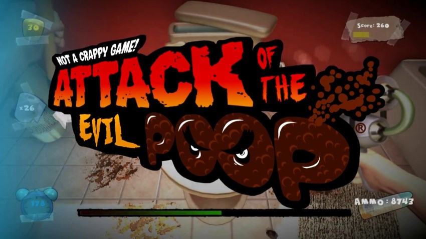 ATTACK OF THE EVIL POOP cover