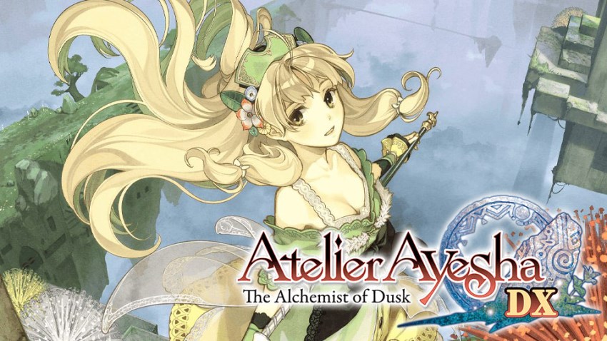 Atelier Ayesha: The Alchemist of Dusk DX cover