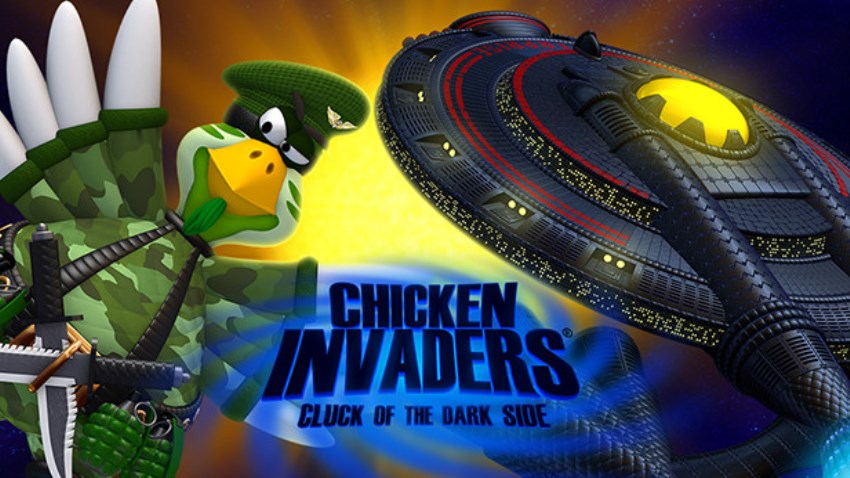 Chicken Invaders 5: Cluck of the Dark Side cover