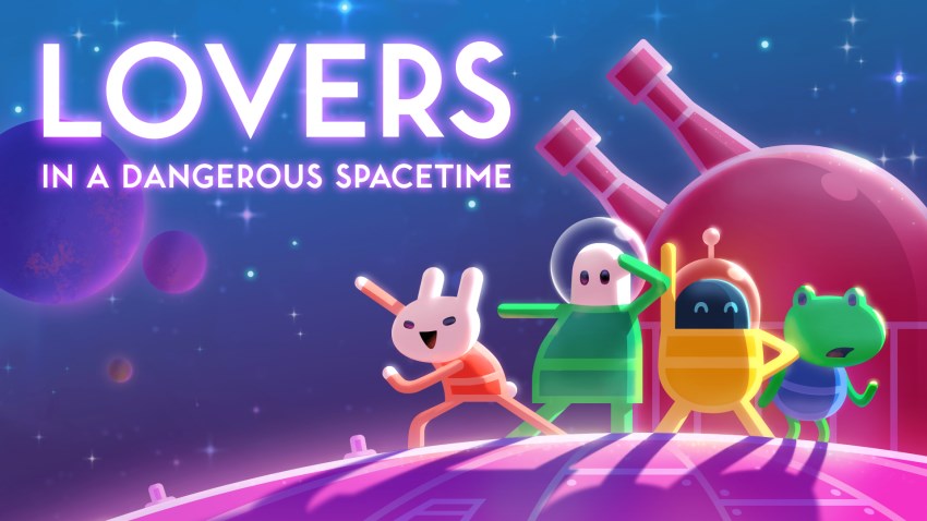 Lovers in a Dangerous Spacetime cover