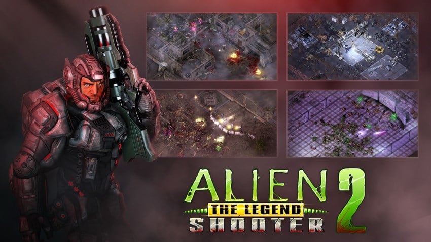 Alien Shooter 2 - The Legend cover