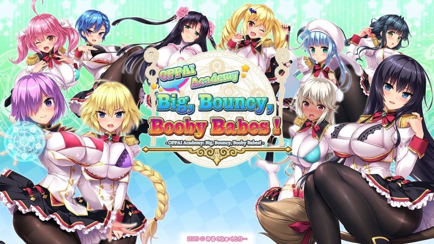 OPPAI Academy Big, Bouncy, Booby Babes! cover OPPAI Academy Big, Bouncy, Booby Babes! cover