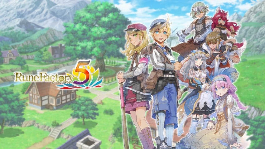 Rune Factory 5 cover