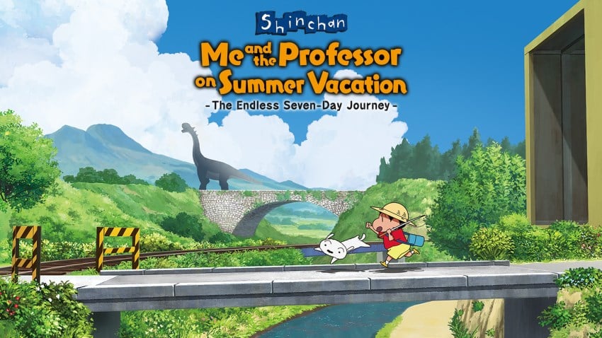 Shin chan: Me and the Professor on Summer Vacation cover