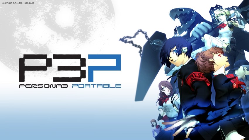 Persona 3 Portable cover