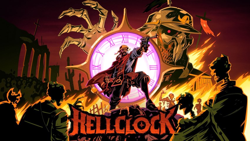 Hell Clock cover Hell Clock cover